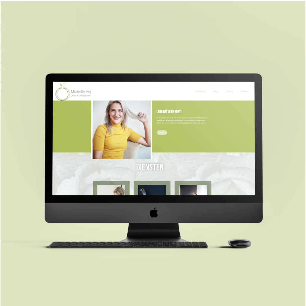 Web Design - MV Diëtist - Studio MEIK!